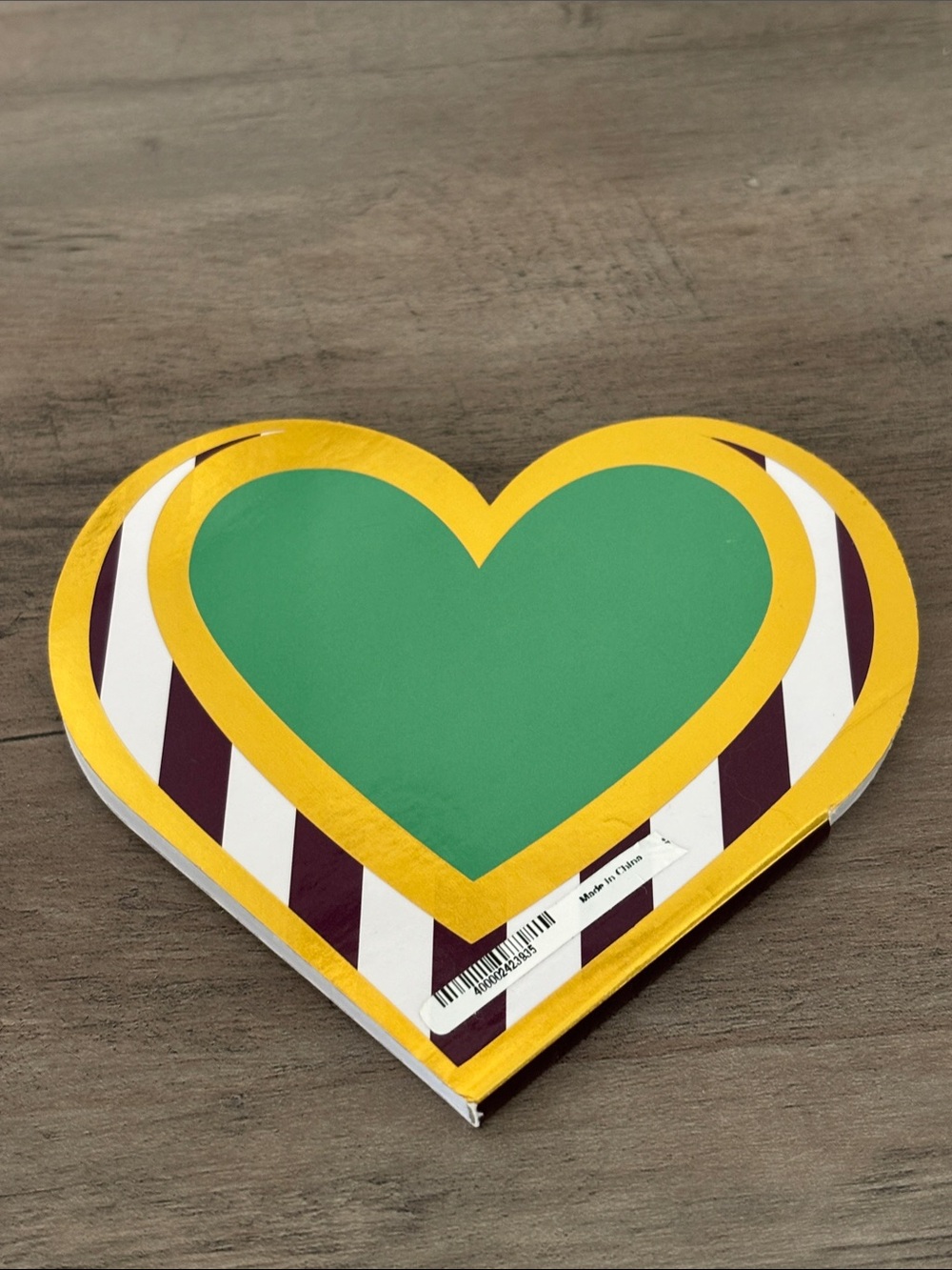 henri bendel Heart-Shaped Gift Box in Purple, Gold and Maroon - Picture 6 of 8